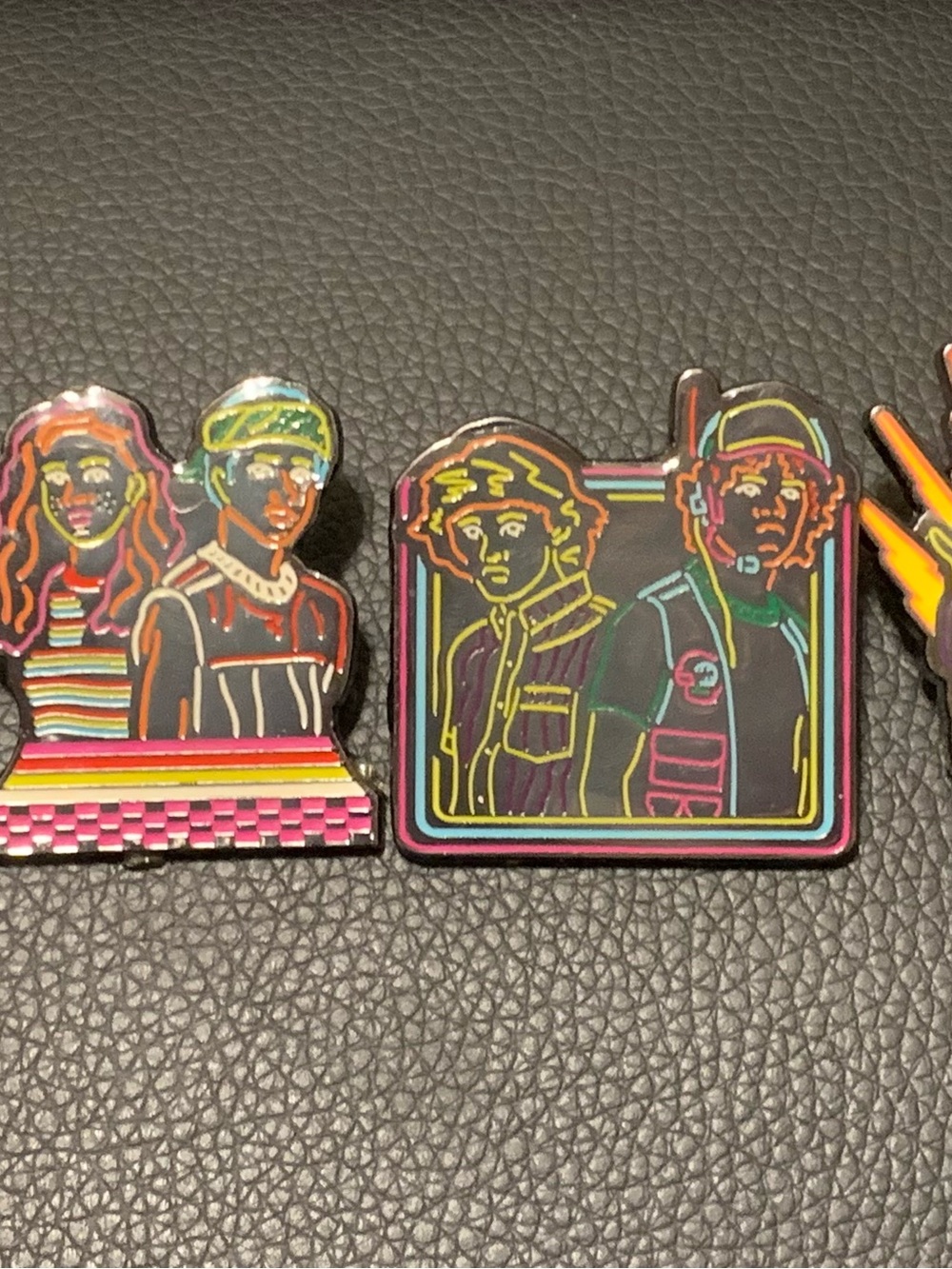 Stranger Things Neon 80’s Pin 4 Pack